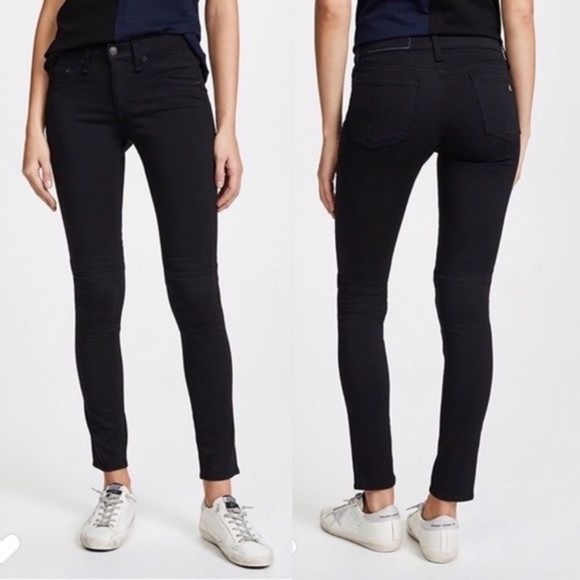 Rag and Bone/ Jean LEGGING Black - Picture 1 of 10
